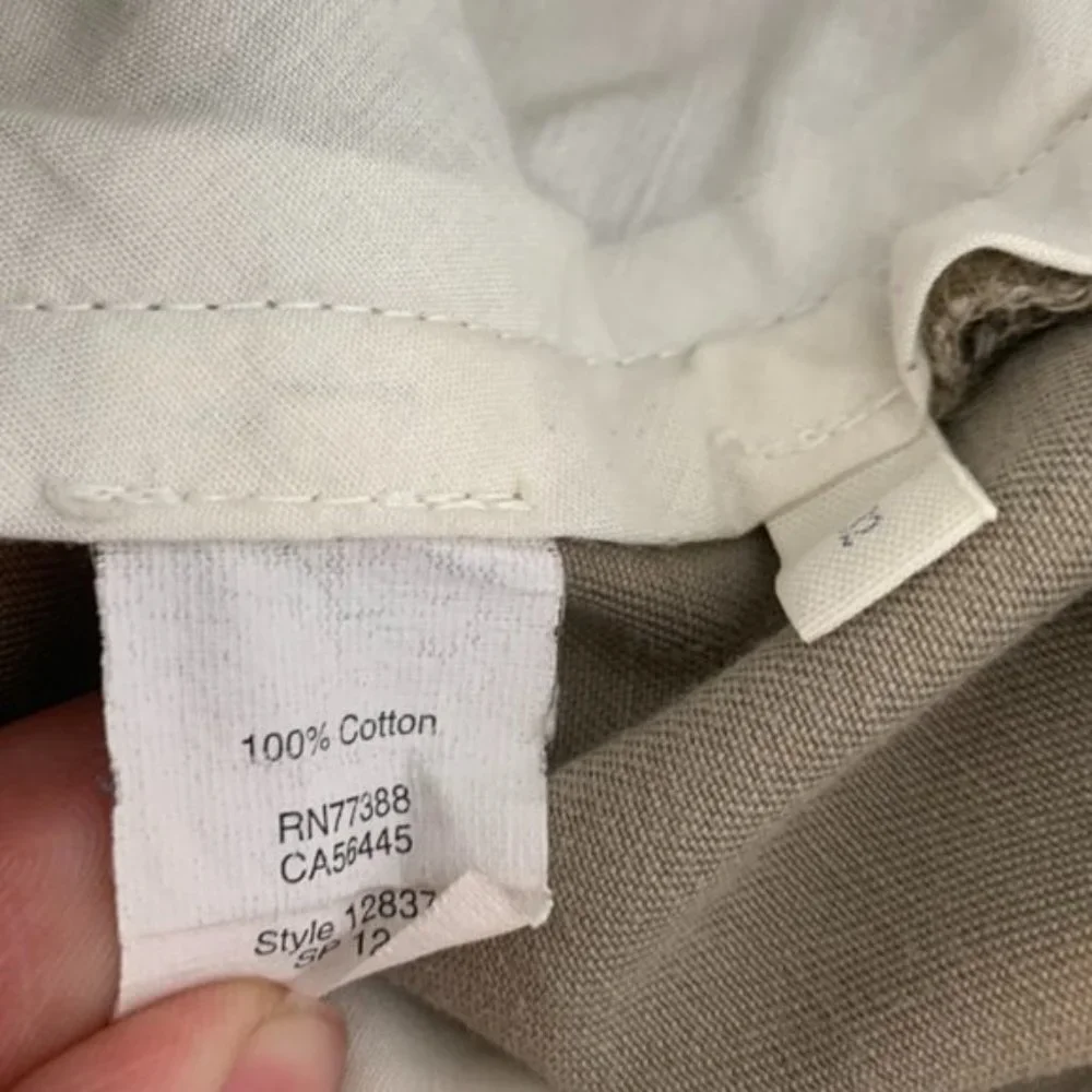 J. Crew Tan Khaki Classic Fit Pants